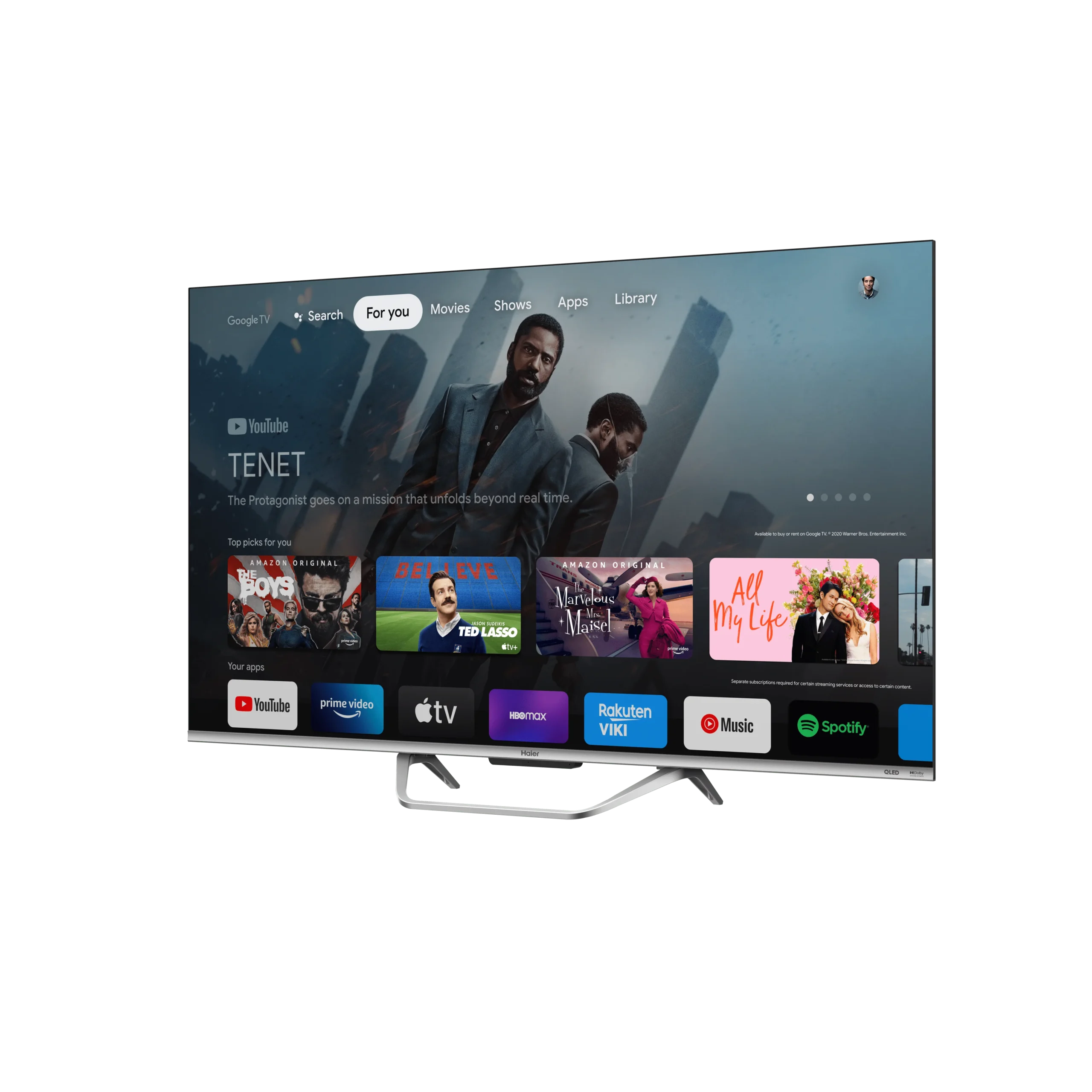 H55S800UX - 55 Inch Google TV - Image 7