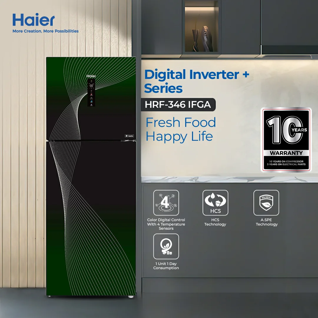 HRF-316 IFGA- 11CFT HCS Digital Inverter Refrigerator