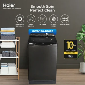 Haier Washing Machine HWM-150-B1678