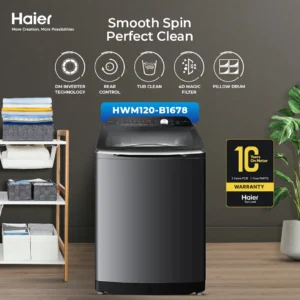 Haier Washing Machine HWM-120-B1678