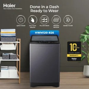 Haier 12KG Automatic Top Load Washing Machine