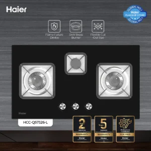 Haier HCC-Q57326-L Built-In LPG Gas Hob