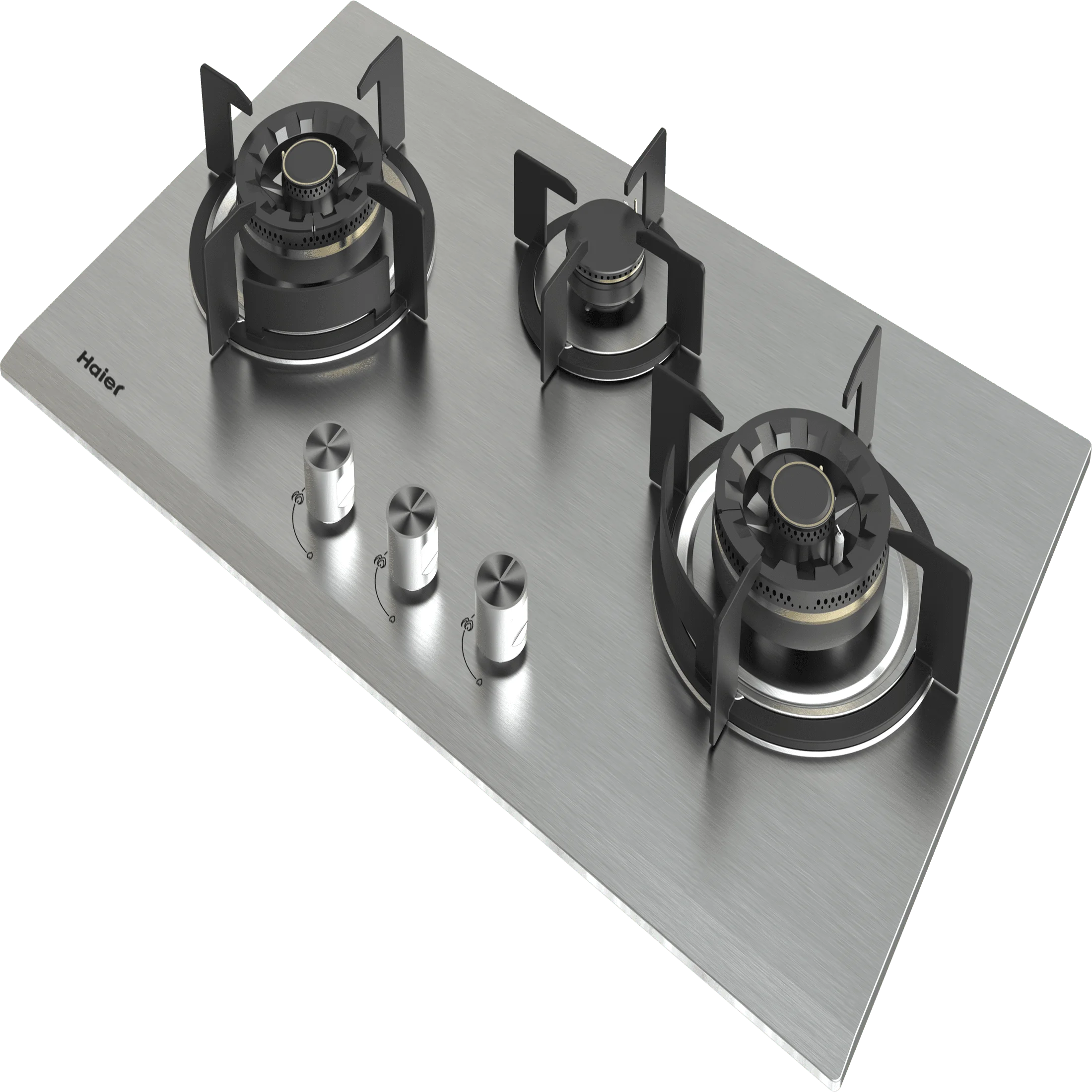 Haier HCC-Q67358-L Built-In LPG Gas Hob front view