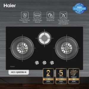 Haier HCC-Q88396-N Built-In Natural Gas Hob