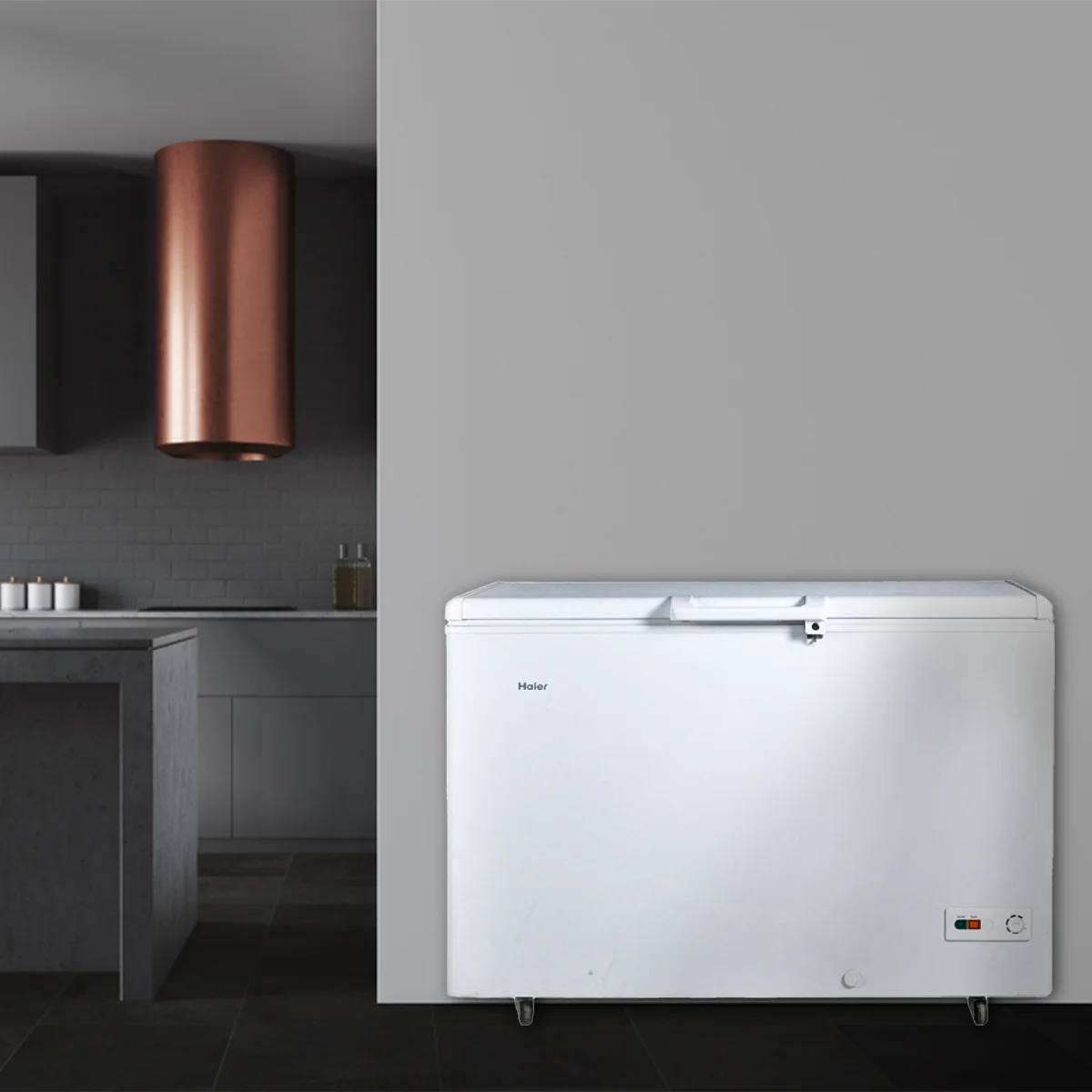 Haier HDF-345SD 12 CFT Single Door Deep Freezer