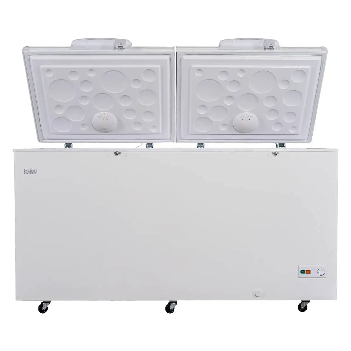 Haier HDF-545INV 19.2 CFT Double Door Inverter Deep Freezer second view