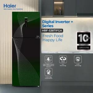 Haier HRF-538 IFRA Refrigerator – 19 CFT Digital Inverter