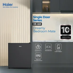 Haier HRF-66B Refrigerator – 2.5 CFT Single Door