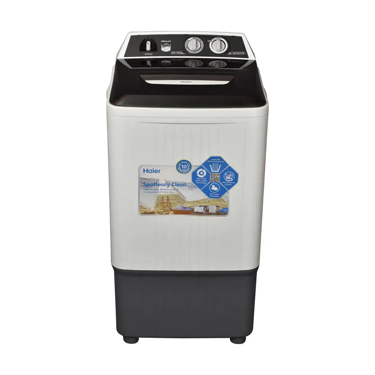 Haier HWM120-35FF 12KG Single Tub Washing Machine second view