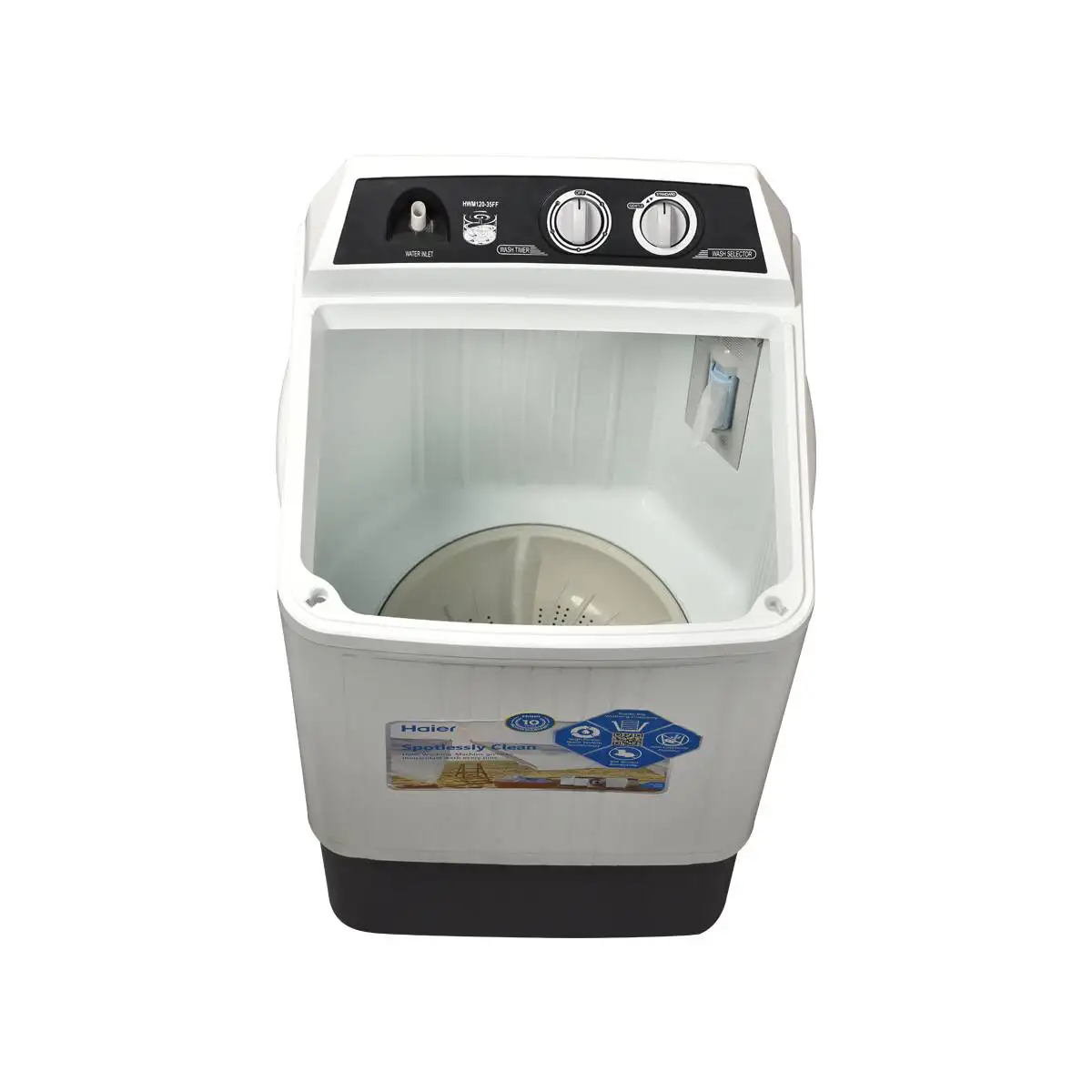 Haier HWM120-35FF 12KG Single Tub Washing Machine third view