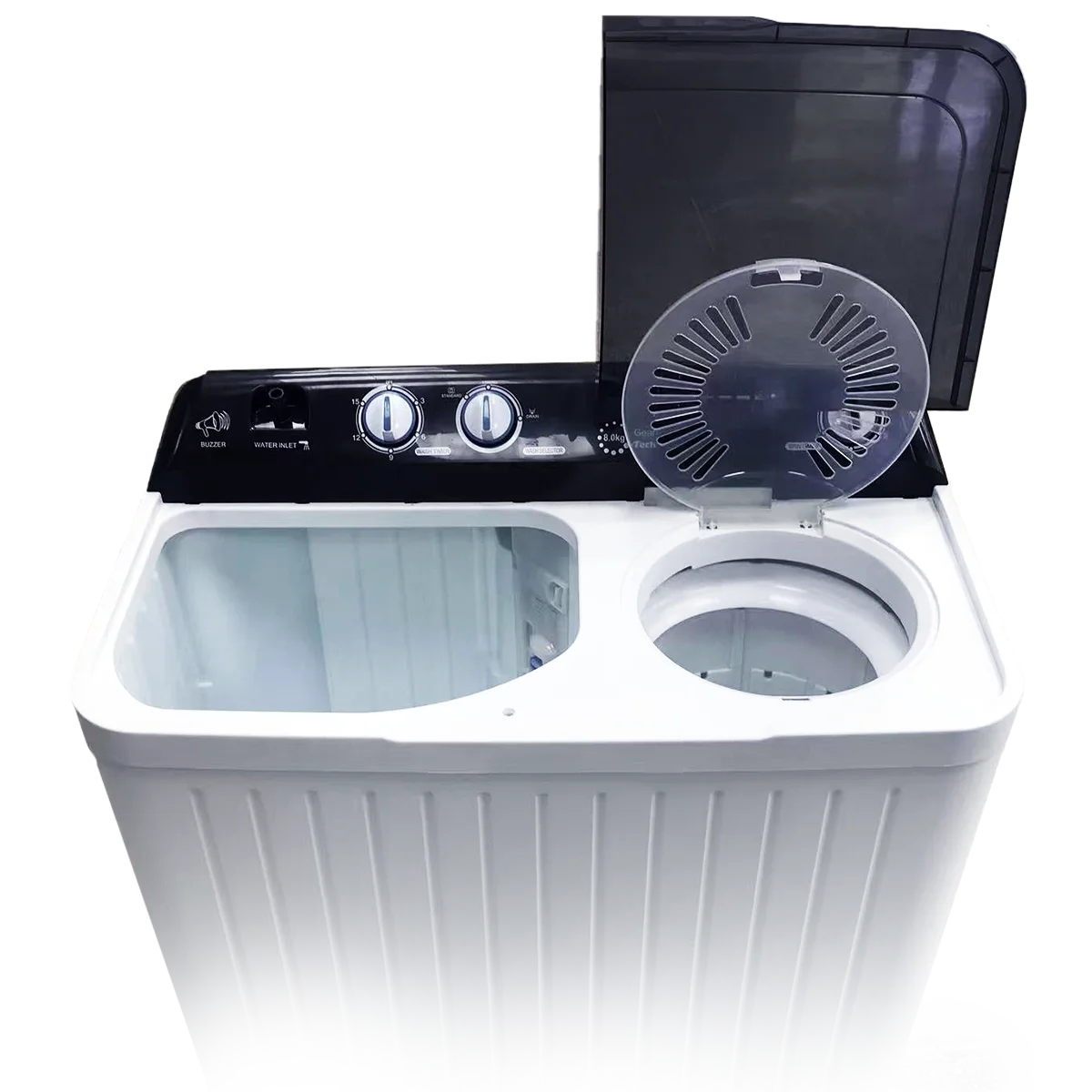 Haier HWM80-CS 8KG Twin Tub Semi Automatic Washing Machine - Image 4