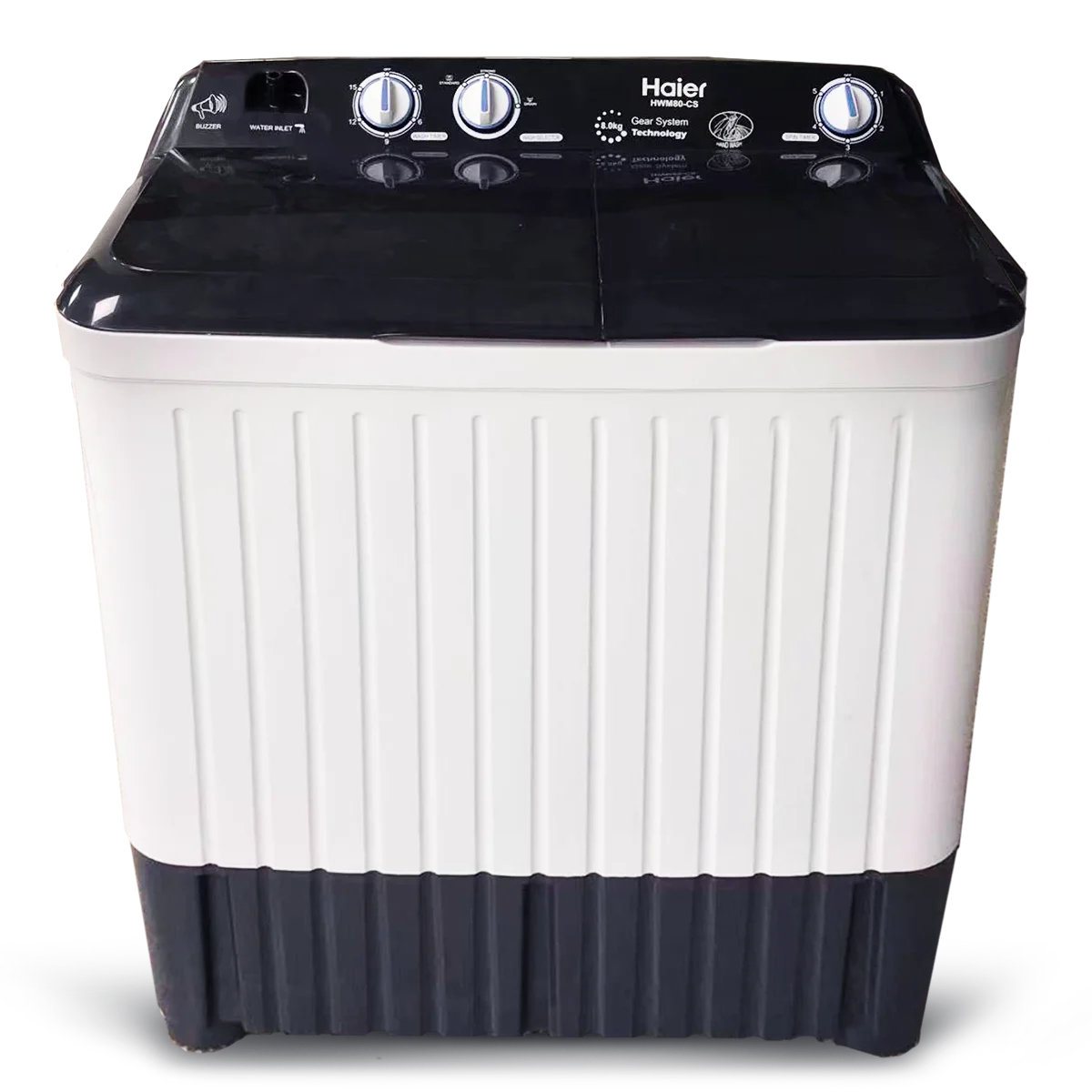 Haier HWM80-CS 8KG Twin Tub Semi Automatic Washing Machine second view