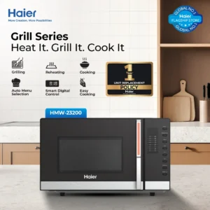 Haier HMW-23200 23L Digital Grill Microwave