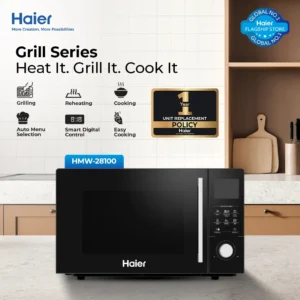 Haier HMW-28100 28L Digital Grill Microwave