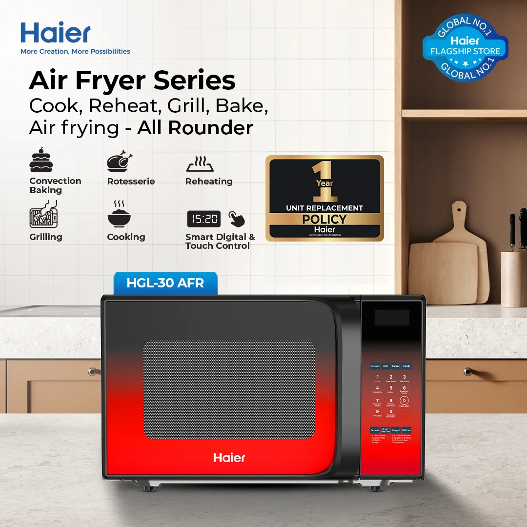 Haier HMW-30 AFR 30L Air Fryer Microwave