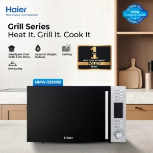 Haier HMW-32300B 32L Grill Microwave