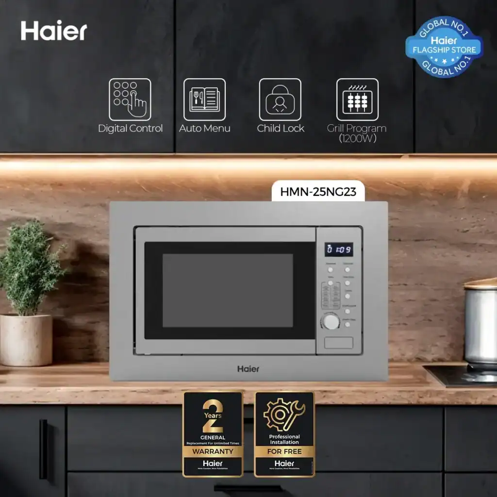 Haier HMN-25NG23 25L Built-In Grill