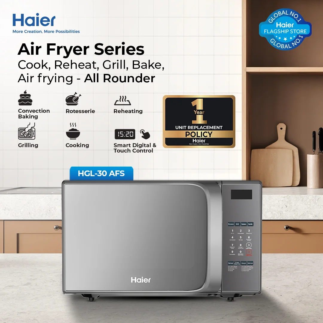 Haier HGL-30 AFS 30L Air Fryer Microwave